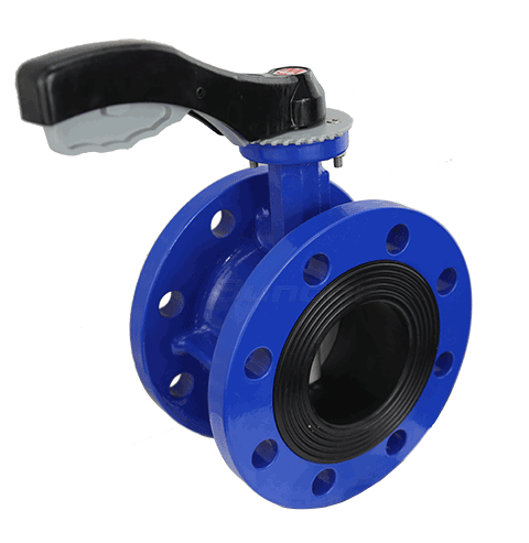 Manual Flanged Butterfly Valve2