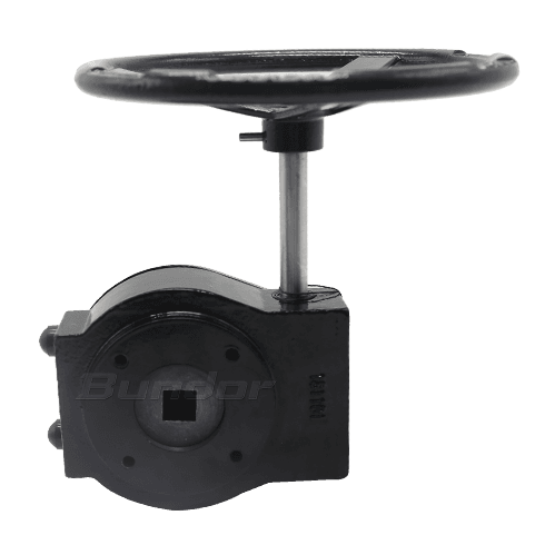 Waterproof Cast Iron Worm Gear Box2