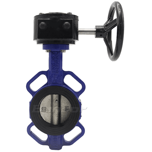 Worm Gear Operated Wafer Type Butterfly Valve1