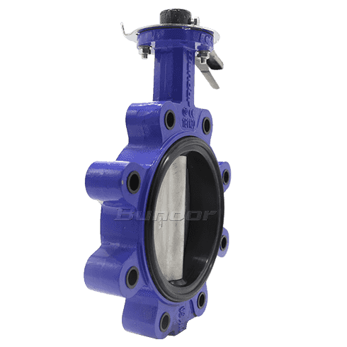 Replacebale Seat Pinless Lug Butterfly Valve2