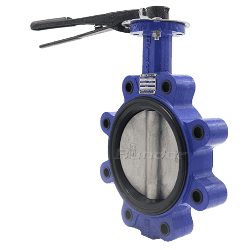 Replacebale Seat Pinless Lug Butterfly Valve4
