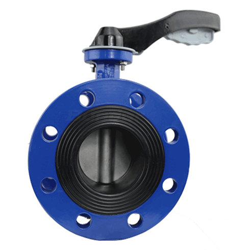 Manual Flanged Butterfly Valve