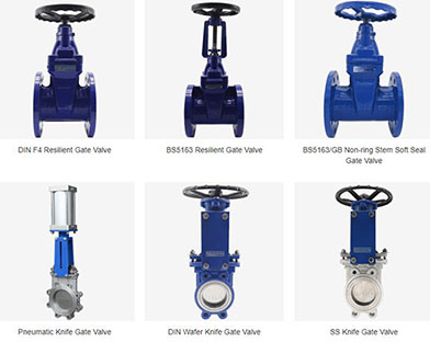 Classification and characteristics of gate valves
