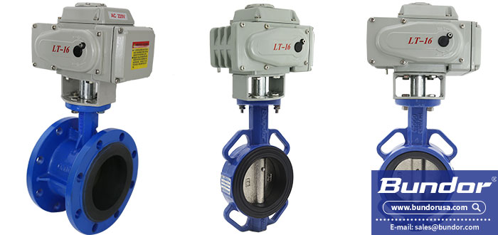 Electric butterfly valve