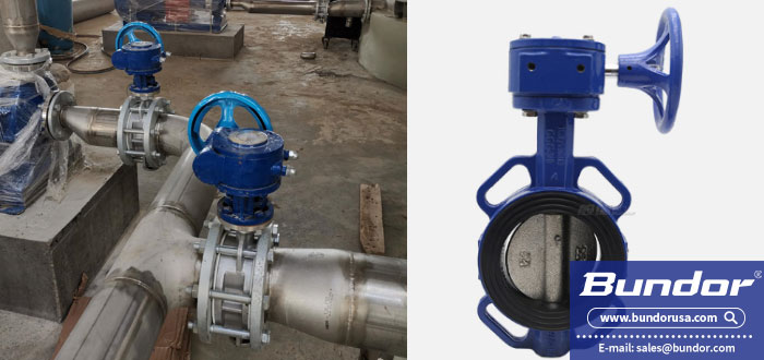 worm gear butterfly valve