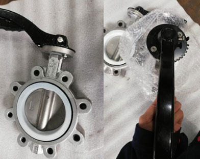 An African distributor purchases Bundor stainless steel butterfly valves and flanges