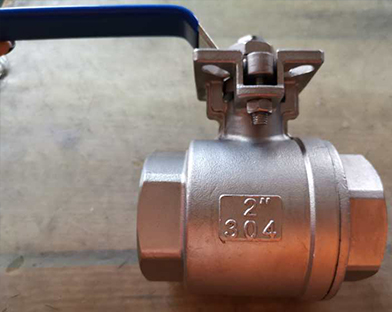 Bundor ball valves with high platform are used in a water treatment project in Southeast Asia