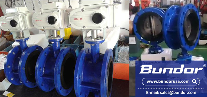 Electric butterfly valve 