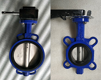 An Asian valve distributor purchases the wafer butterfly valve of Bundor