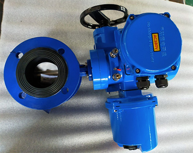 Southeast Asia valve traders purchase the electric butterfly valve of Bundor