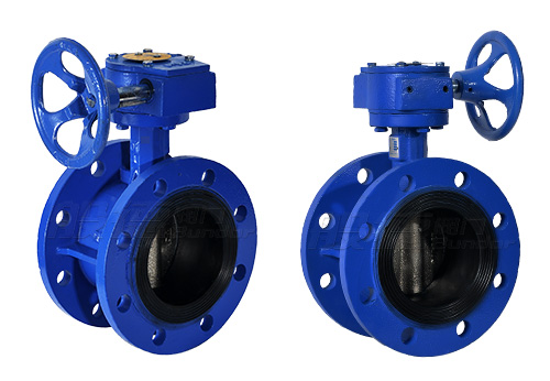There are several ways to connect the butterfly valve