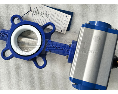 Bundor Pneumatic Butterfly Valve Exported to Indonesia