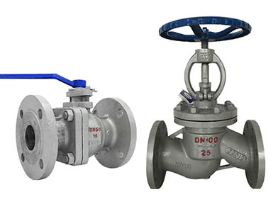 The difference between ball valve and globe valve