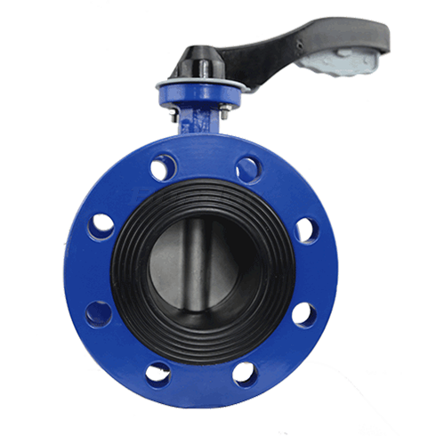 Lever Operated Flange Butterfly Valve4
