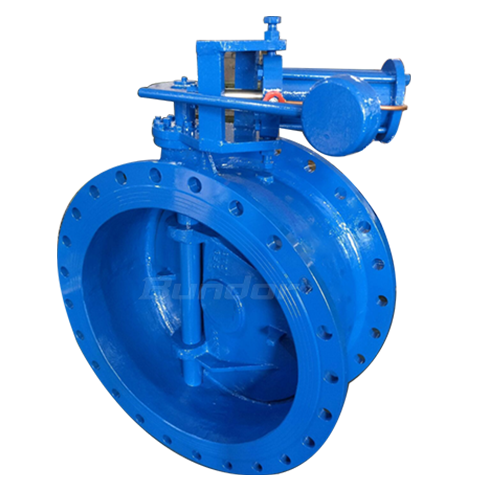 Ductile Iron Tilting Check Valve with Counterweight & Hydraulic Damper