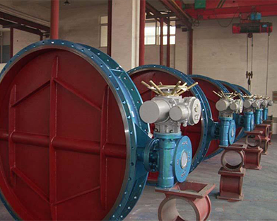 Notes for the installation of ventilation butterfly valve