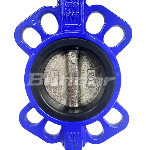 Iron Handle Operated Wafer Type Butterfly Valve4